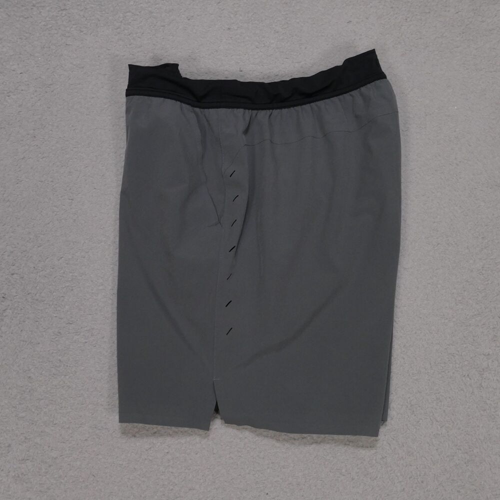 Ten Thousand Shorts Mens Large Gray Interval Athletic Lined 7" Inseam - Picture 5 of 11